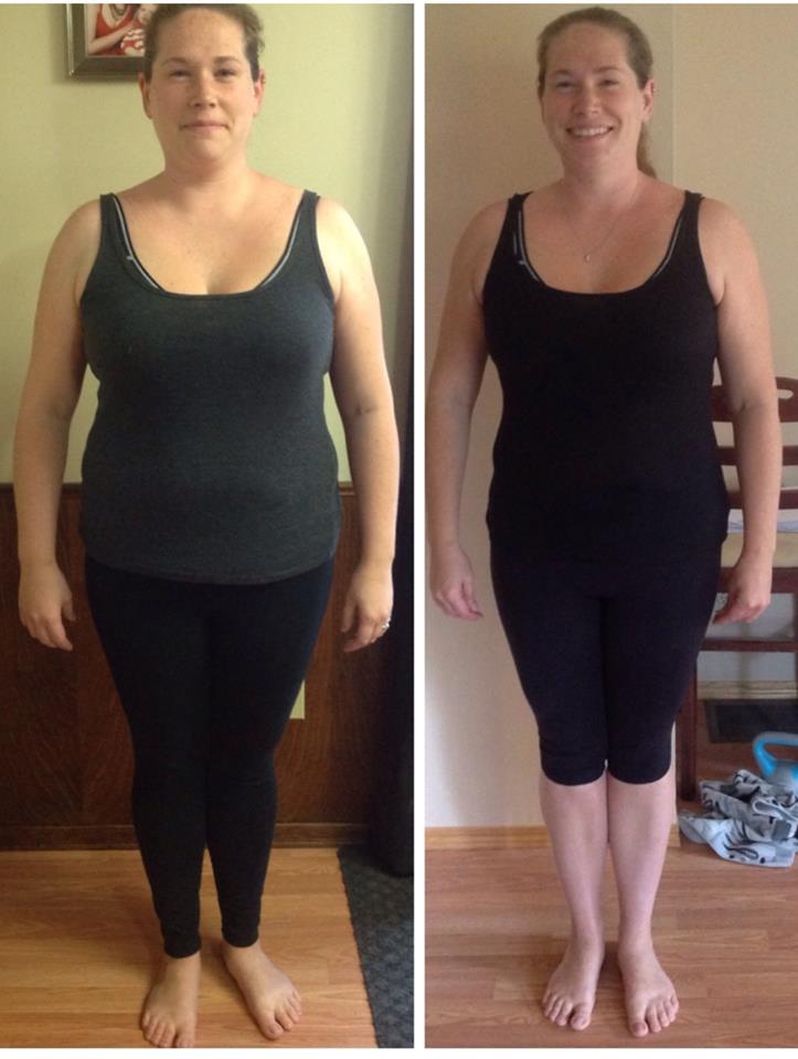 Jenn-before-and-after-20-lbs-and-78-inchesqwwq | Experience Nutrition